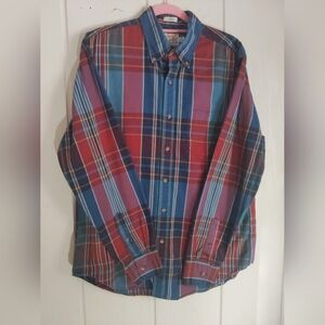 LIKE NEW!! J. CREW, The Broken In Oxford Classic, 100% Organic Cotton. Size M